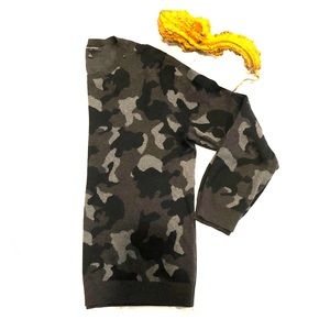 Banana Republic Factory camouflage sweater.